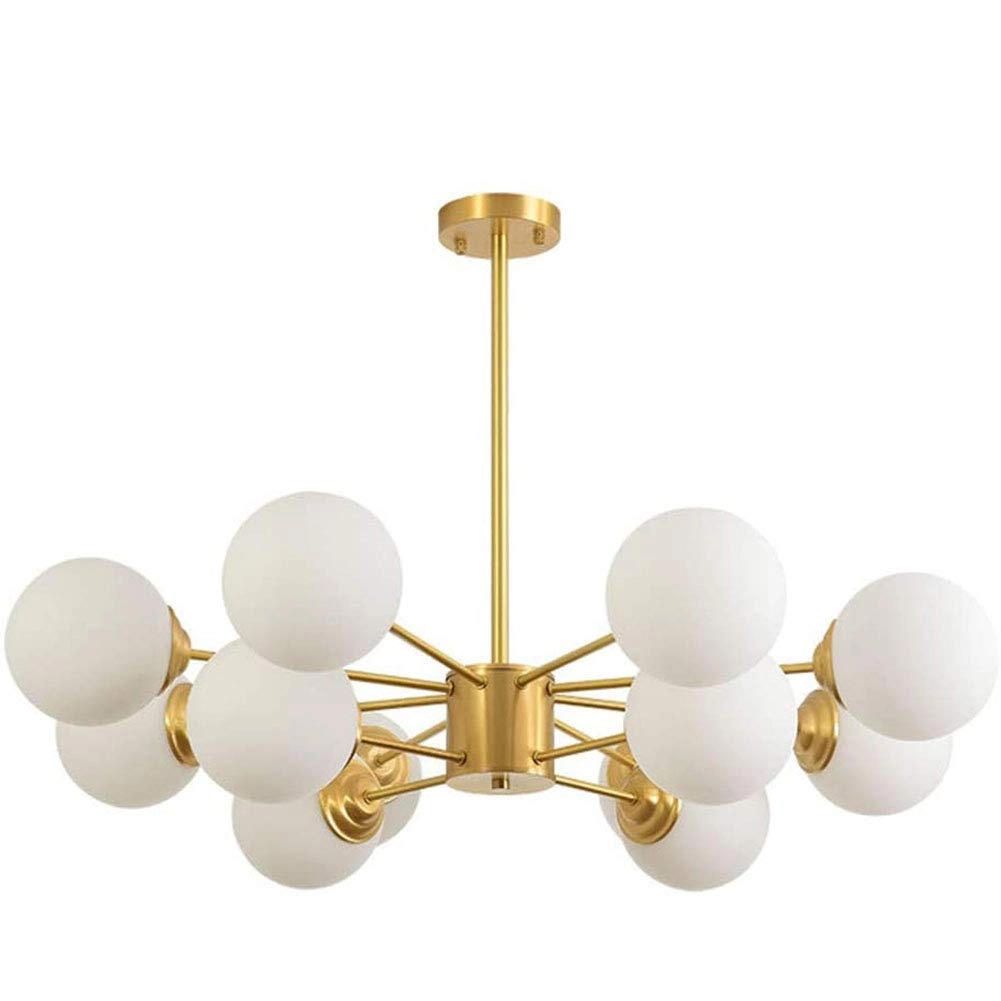 AYMAYA Creative Multiple Chandelier - E27 All Copper