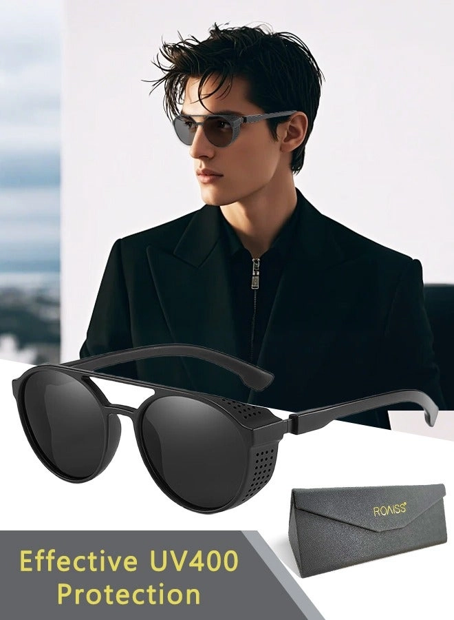 Round Sunglasses - 56mm Green