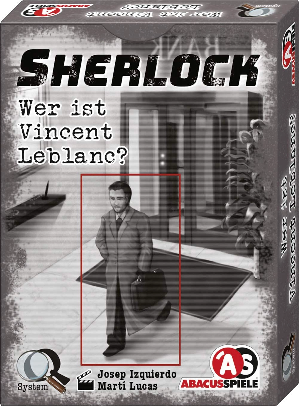 ABACUSSPIELE Sherlock: Who is Vincent Leblanc? - Card Game (German)