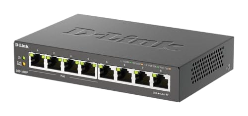 DGS-1008P/E 8-ports