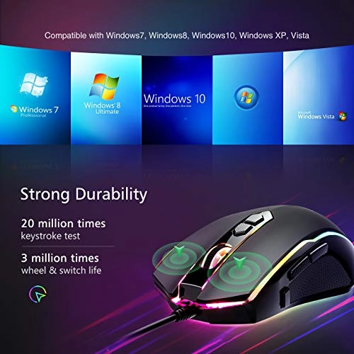 RGB Gaming Mouse - USB