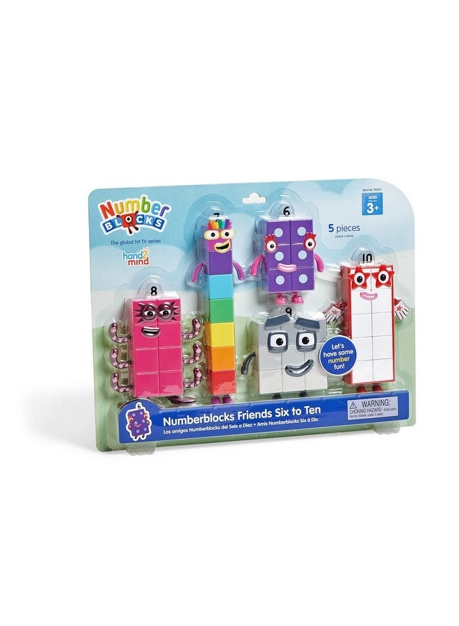hand2mind Numberblocks Friends Six to Ten