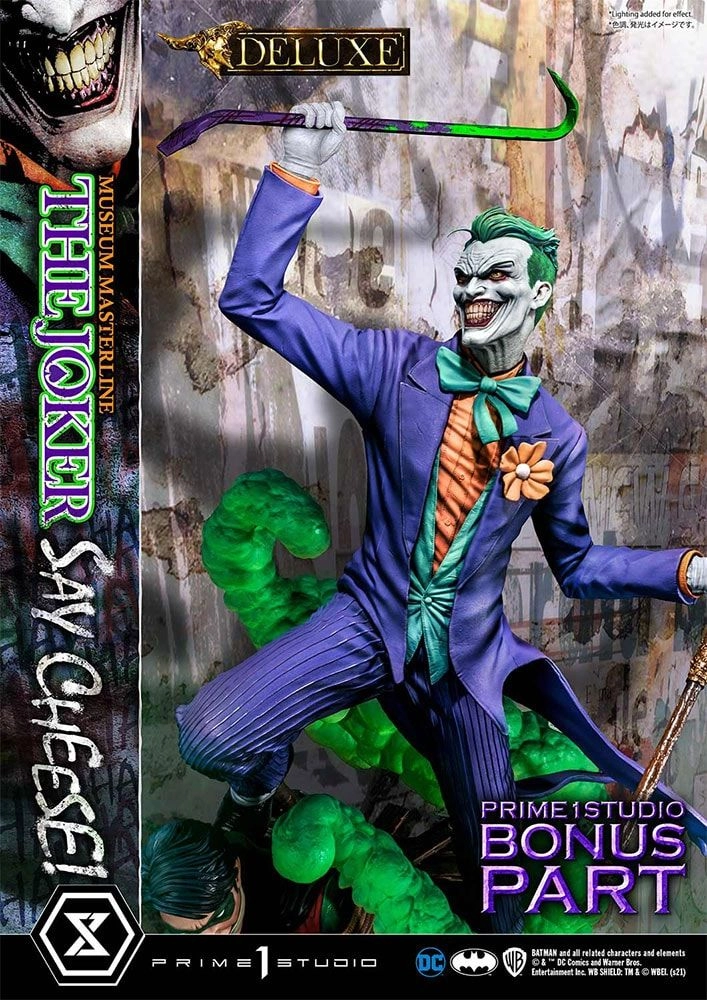 The Joker - Say Cheese DX Bonus Version - Museum Masterline DC Series (99.06 cm)