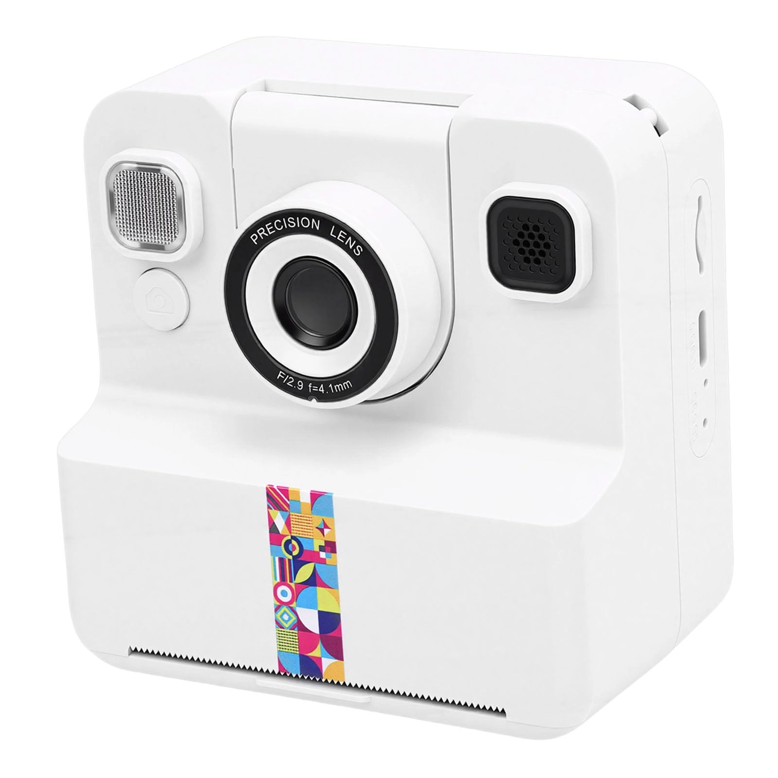 Kikumi Instant Print Camera - 5 Colors 16X Digital Zoom 1080P HD Video