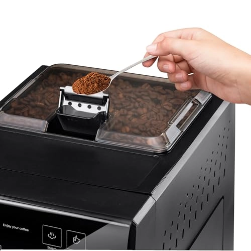 Supreme Barista - Built-in grinder Milk Frother Touch Panel