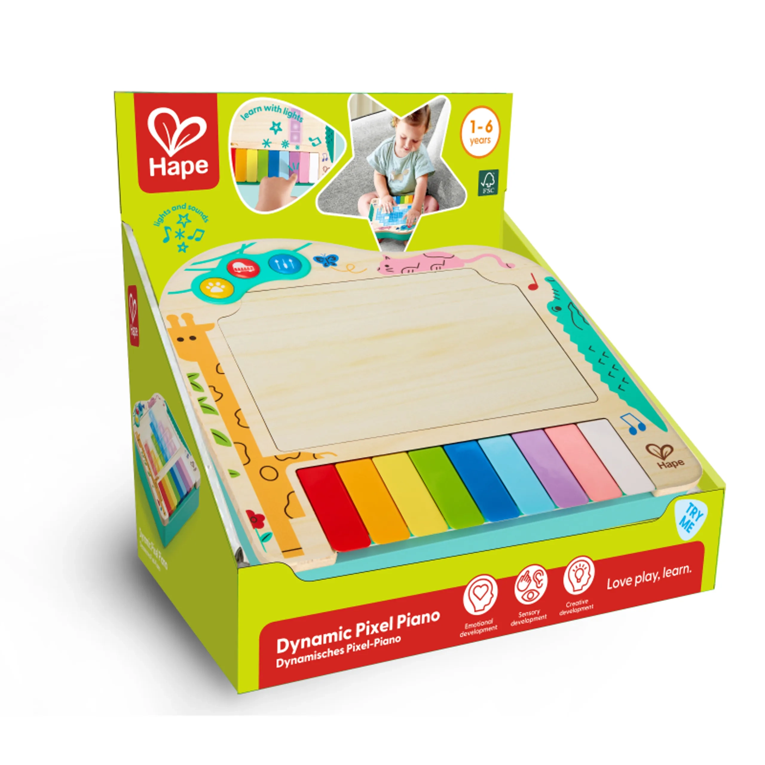 Pixel Piano - Suitable for 12 months & above