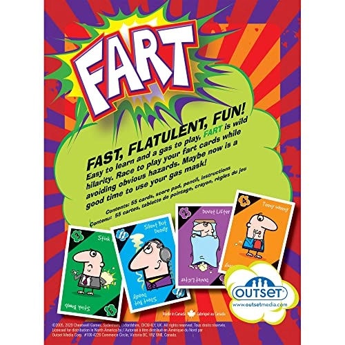 Fart - English Ages 8+ 55 cards