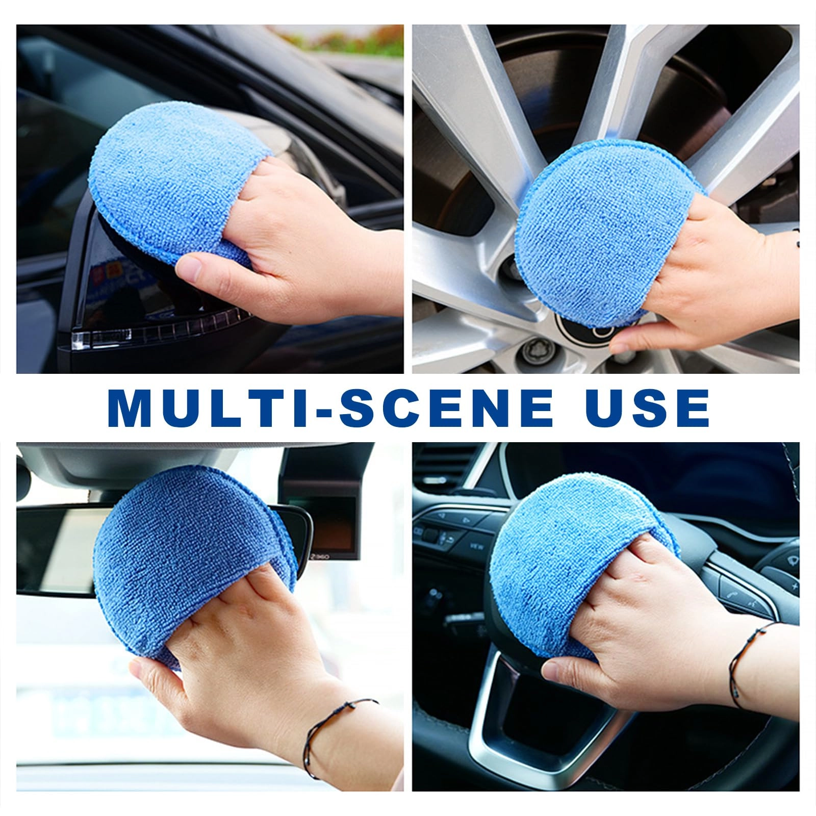 Microfiber Applicator Pads - 5 Inch