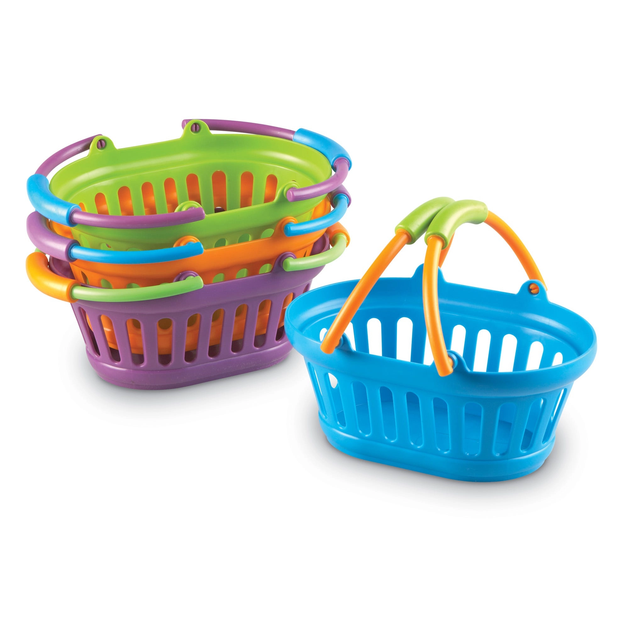 Learning Resources New Sprouts Stack Of Baskets - Suitable for 2 years and above 4 Pcs