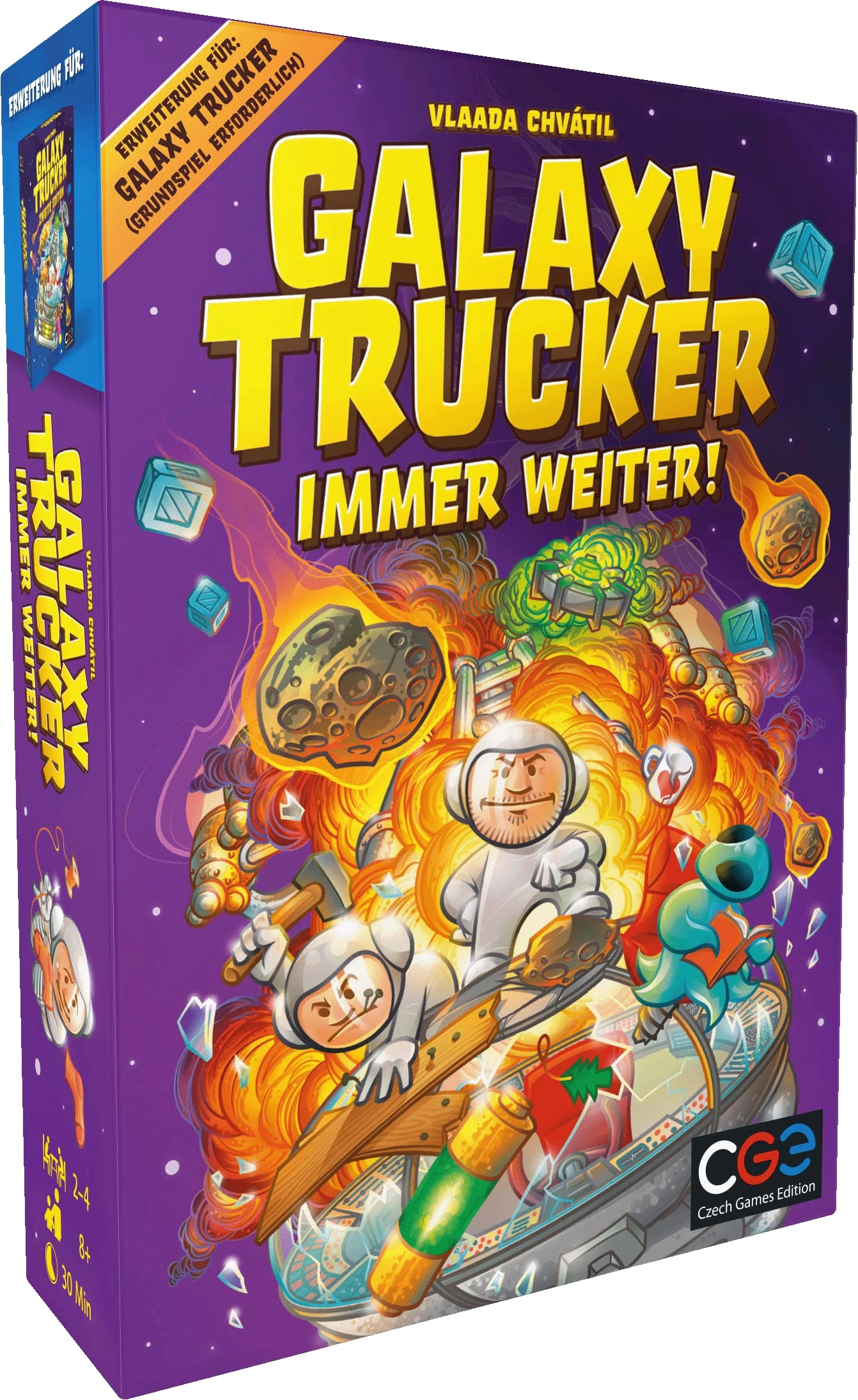 CGE Czech Games Edition Galaxy Trucker: Always on! (German)