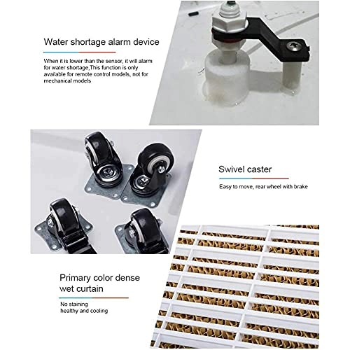 Evaporative Air Cooler - 6500M3/h 35L