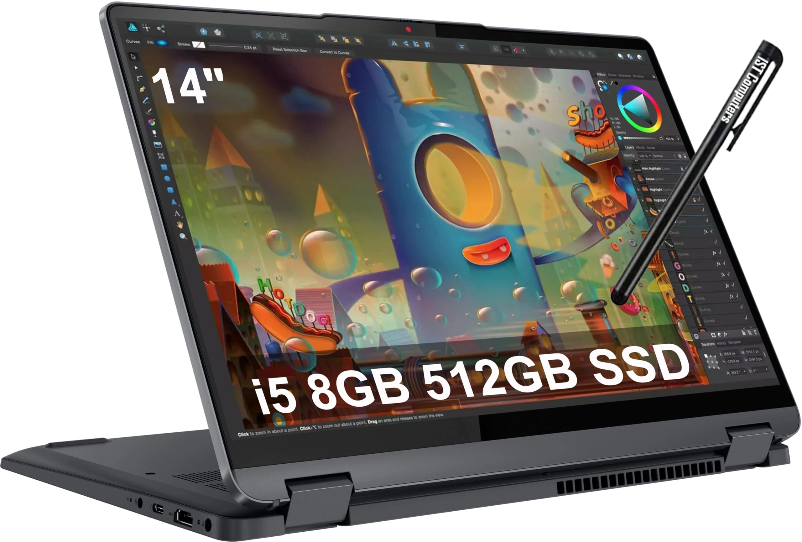 Lenovo IdeaPad Flex 5i - 14'' 512GB 8GB Corei5-1235U