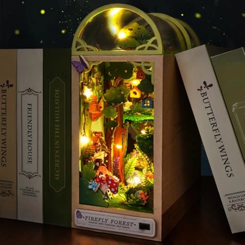 Book Nook Kit - DIY 3D Wooden LED