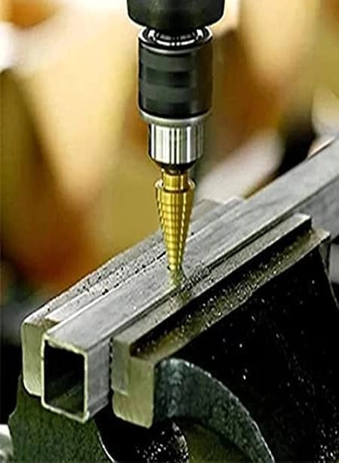 Step Cone Drill - HSS Steel Titanium 4-12/20/32mm