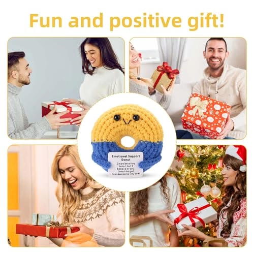 Donut Crochet 10.5x8.5cm Wool