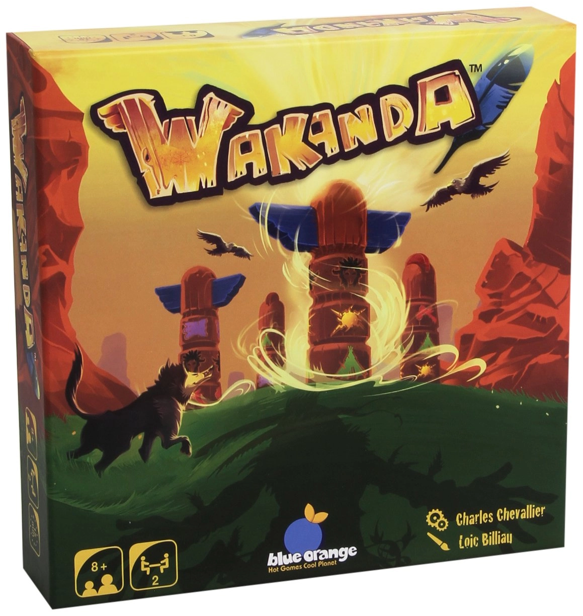 Blue Orange Wakanda