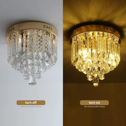 Modern Mini K9 Crystal Ceiling Light
