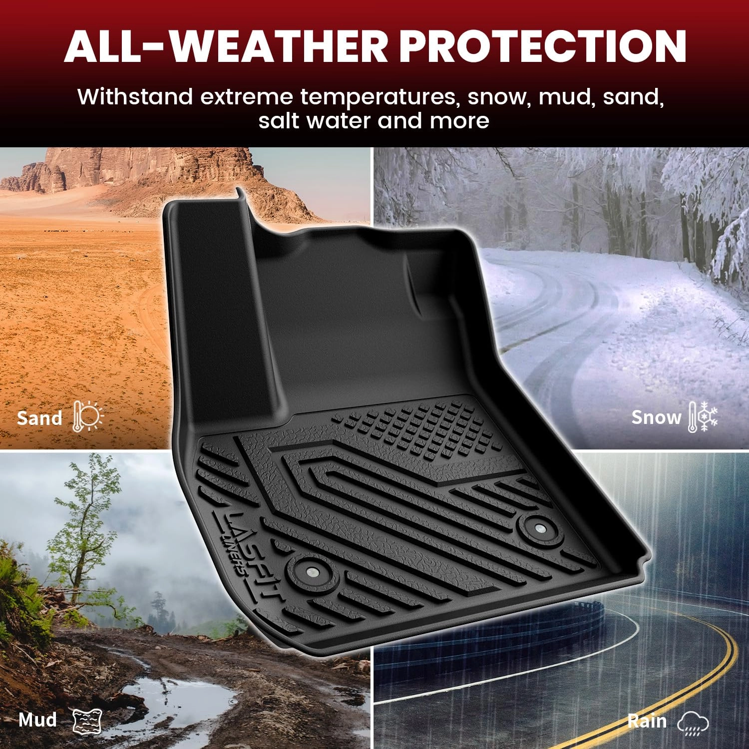 Floor Mats for Buick Envision - 2021-2026 1st & 2nd Row