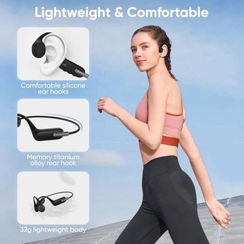 Bone Conduction Headphones Wireless Headphone