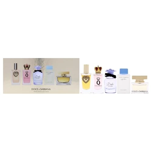 Devotion - 5ml + Q - 5ml + Blue Jasmine - 5ml + The One - 5ml + Light Blue - 4.5ml
