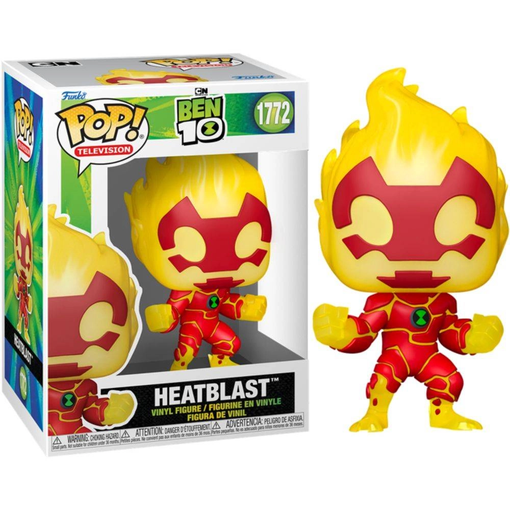 Ben 10 Heatblast - Cartoon Network (12.4 cm)