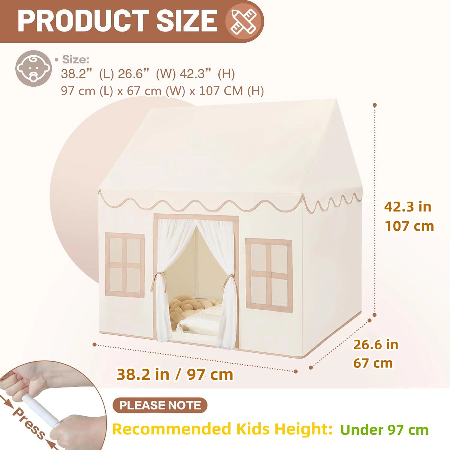 Kids Play Tent