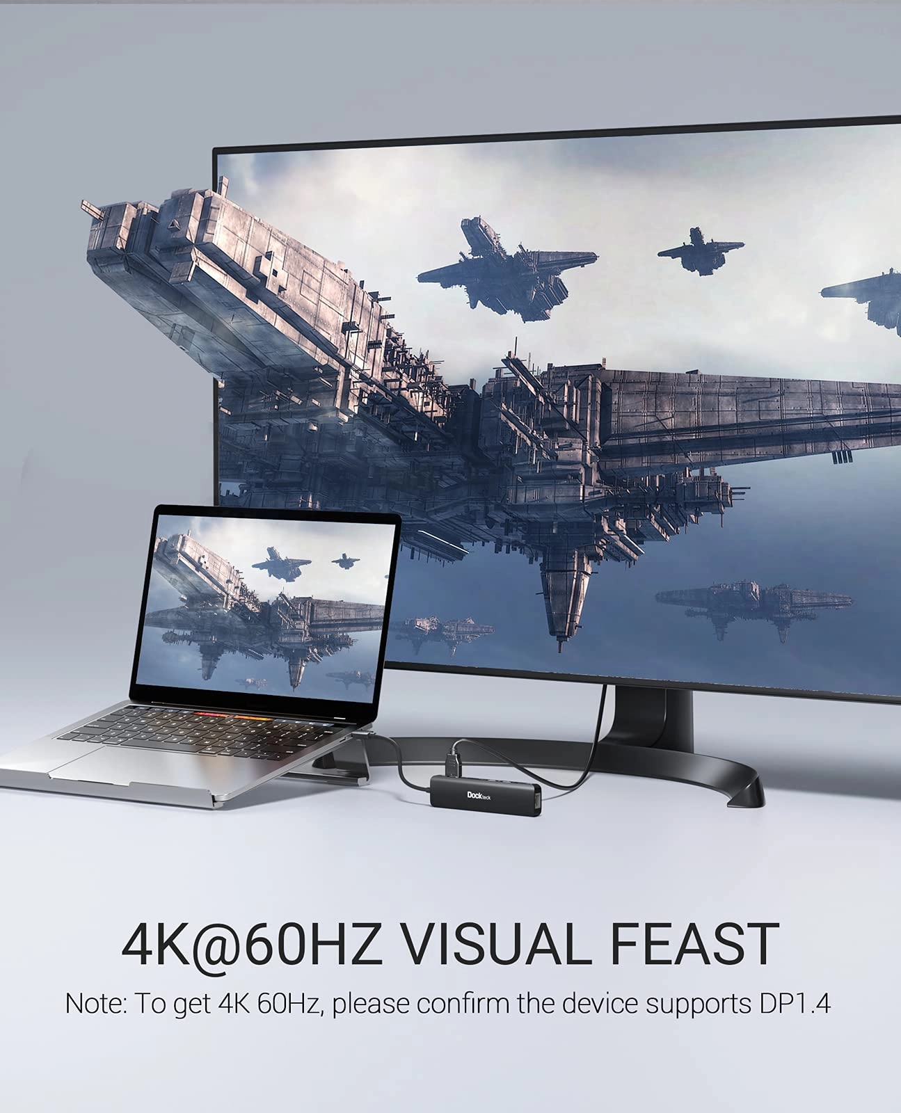 USB C Hub - 4K 60Hz 7-in-1