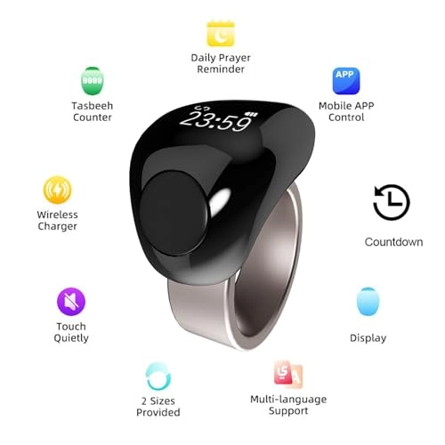 Smart Zikr Ring - #013