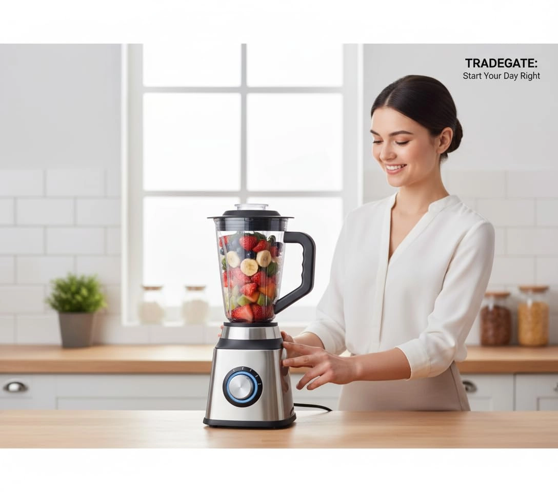 Electric Blender Wet Dry Grinder Mill - 1200W