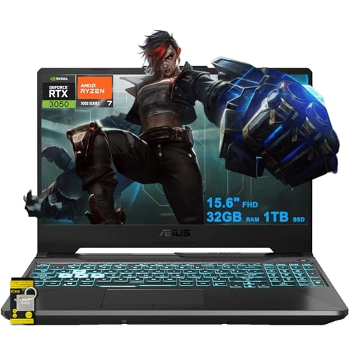 TUF gaming TUF A15 - 15.6'' Ryzen 7-7435HS 32GB DDR5 1TB SSD