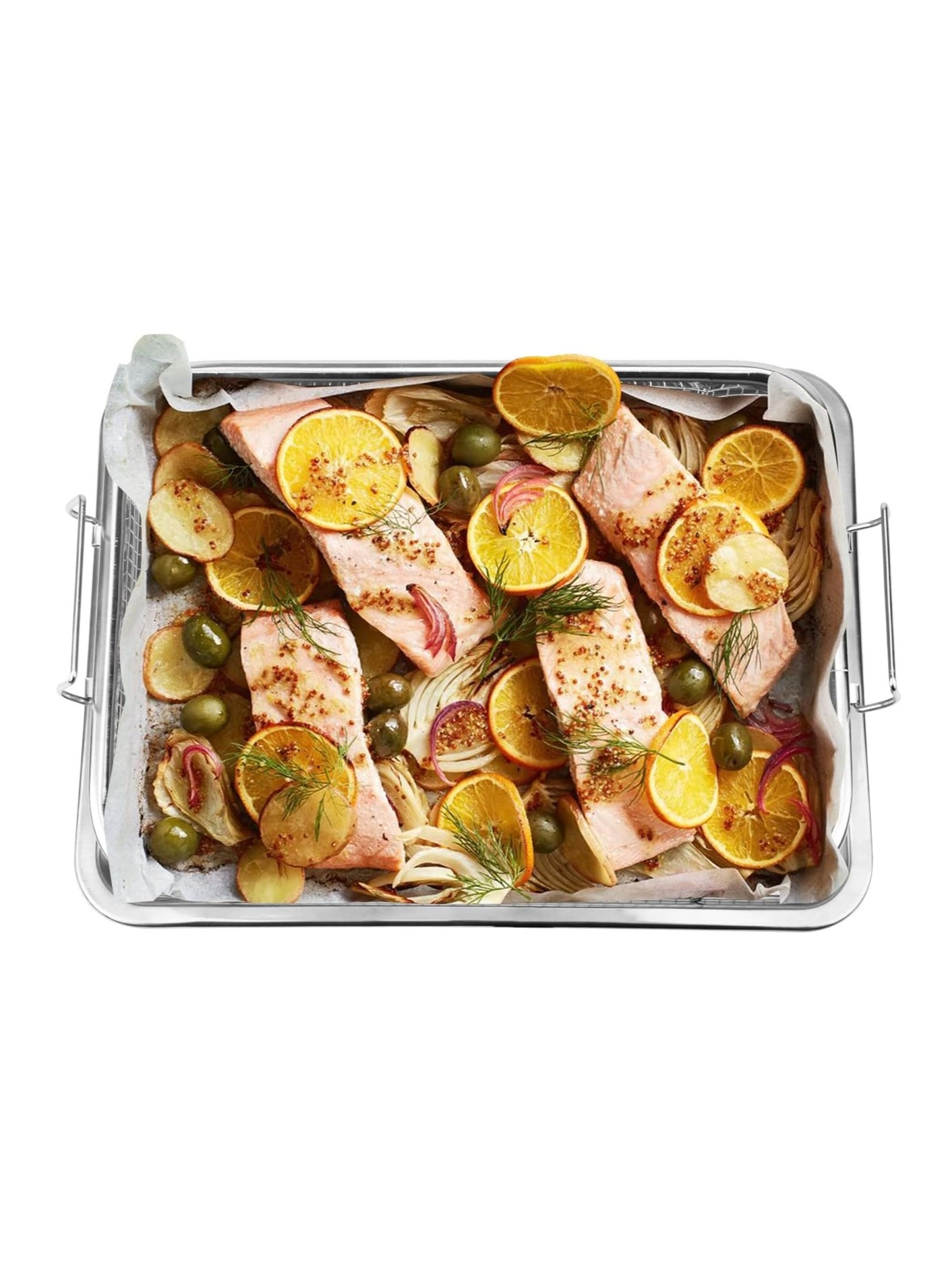 air fryer Tray - Stainless Steel