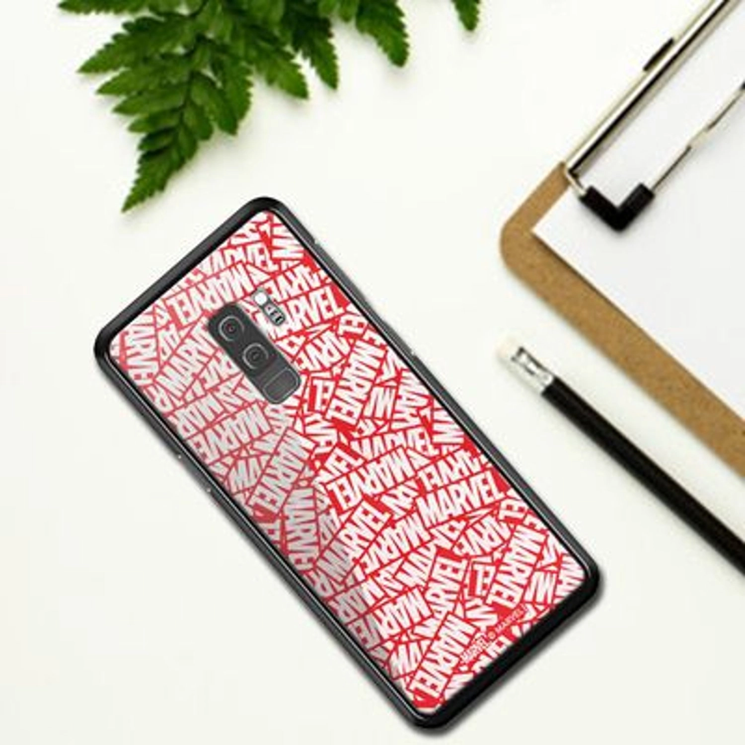 Logo Cover Back Case for Galaxy S9 Plus