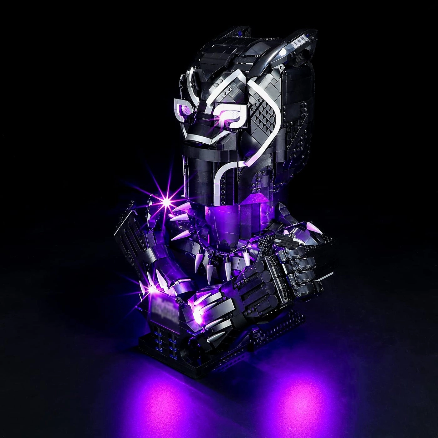 Led Lighting Kit for LEGO-76215 Black Panther - Compatible with Lego Marvel Building Blocks Model