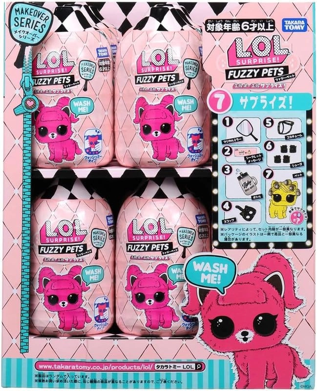 L*O*L Surprise Makeover Series Fuzzy Pet - 3+ Years Multicolor