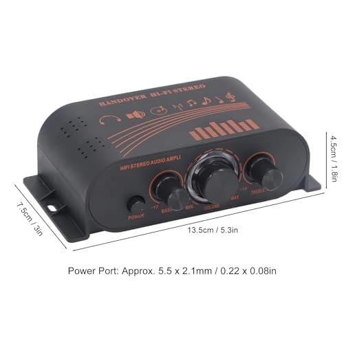HiFi Power Amp - 2.0 Stereo 2 x 20W