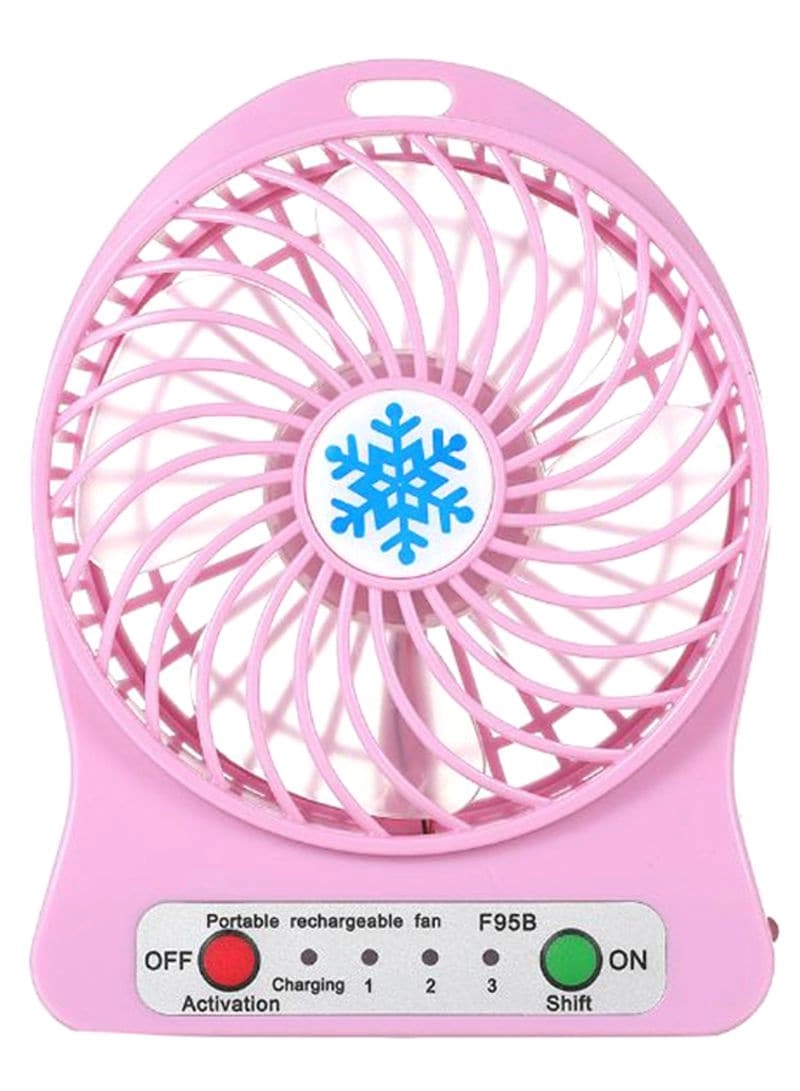 DubaiGallery Rechargeable Mini LED Light Air Cooler