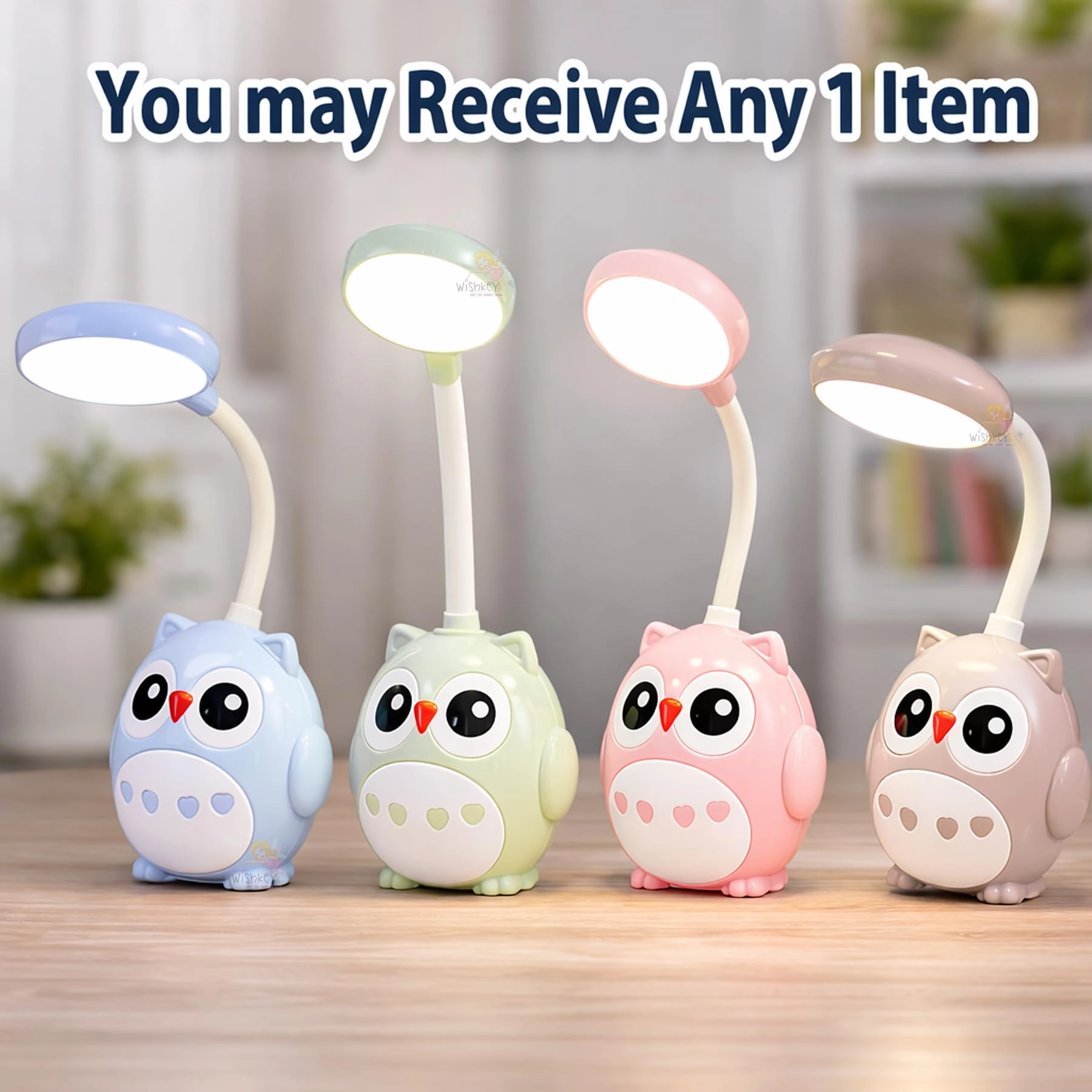 CS316 OwlLampMulti - Rechargeable LED USB 360° Flexible Hose