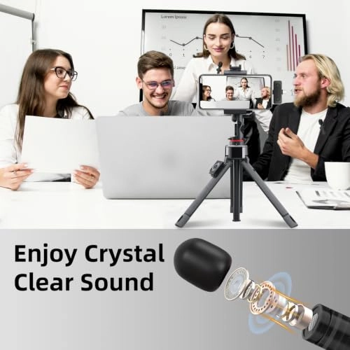 K2 Wireless+Lightning+USB Microphone