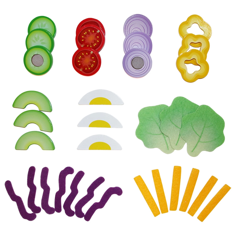 Healthy Salad Playset - 39 pcs (BDM-E3174)
