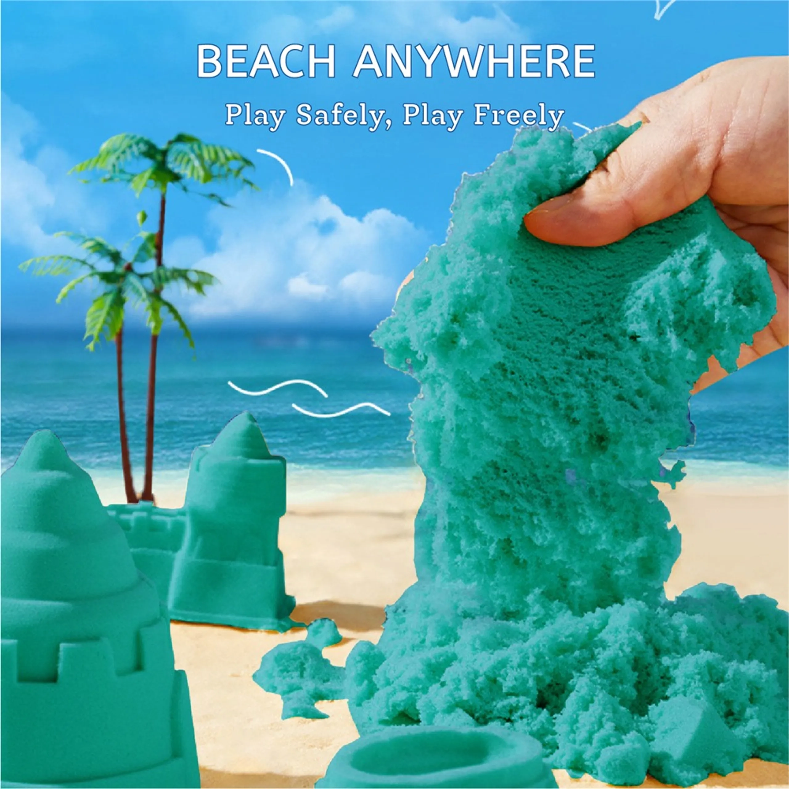 Magic Sand - Blue 1 Kg