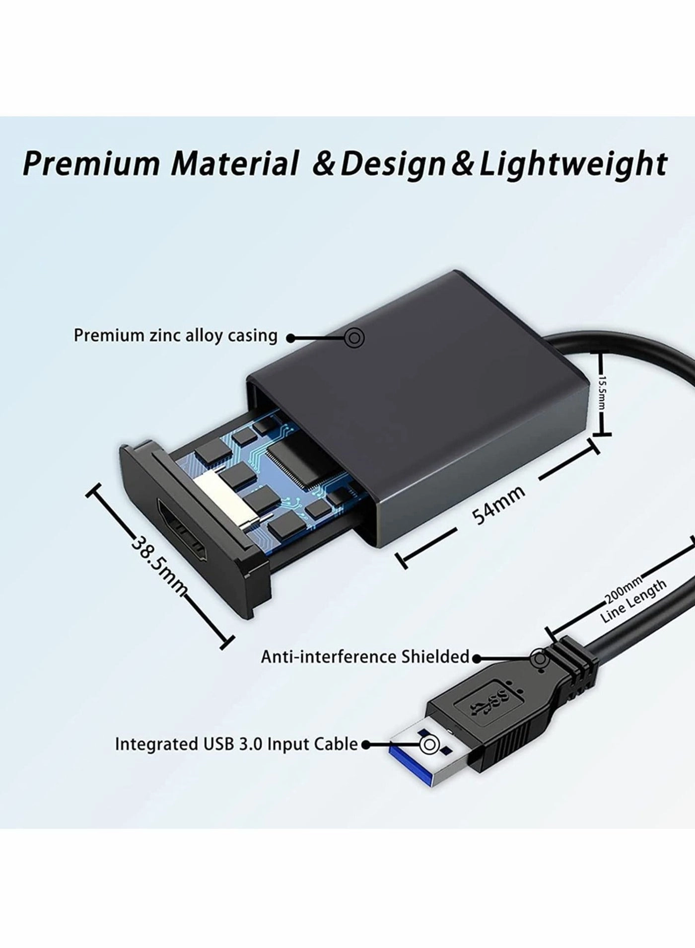 USB to HDMI Adapter - USB 3.0 1920x1080