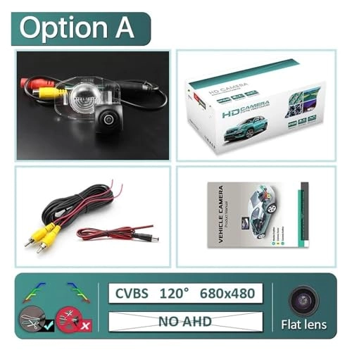 Wide View Vehicle Back up Camera - Night Vision Wire 1920x1080P