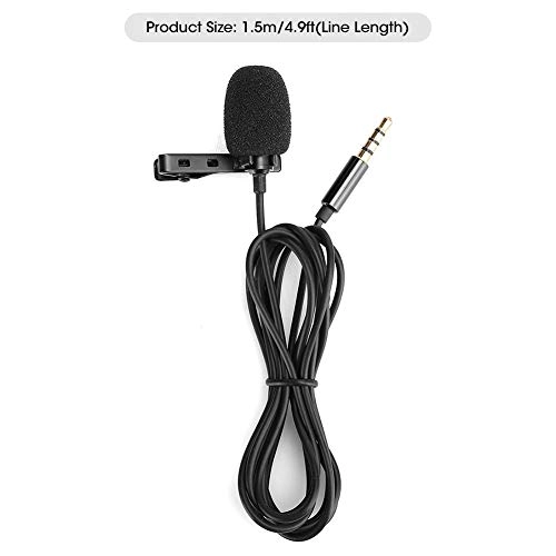 Lapel Microphone 3.5mm-Mini-Jack Microphone