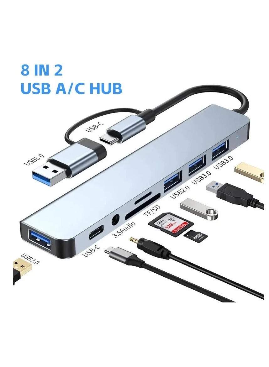 GE Hub Expander - 4 USB 3.0 SD/TF Card Reader