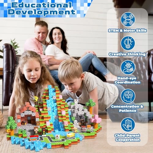 Magnetic Blocks - 200 pcs