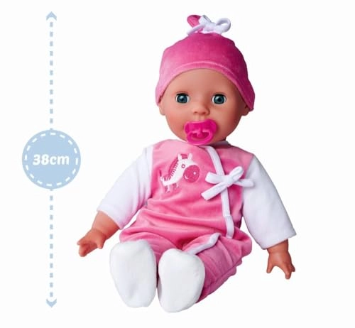 Laura Soft-Bodied Doll - 38 cm Closing Eyes Ages 3+
