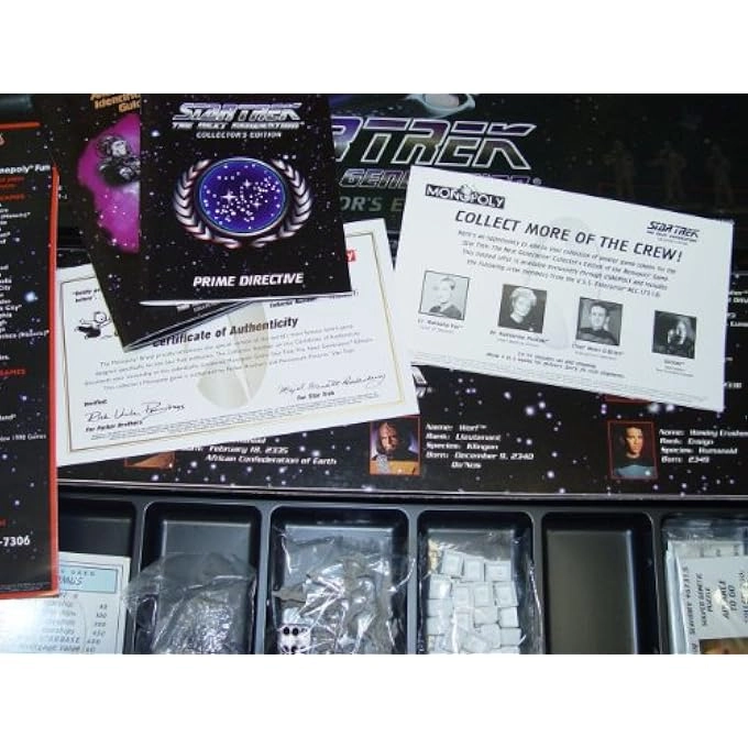 Star Trek Monopoly The Next Generation: Collectors Edition