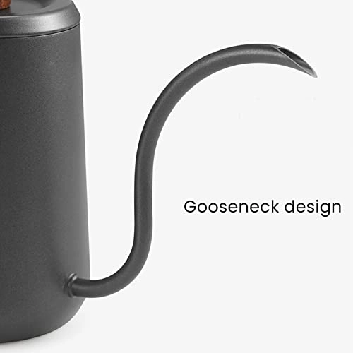 Pour coffee over kettle - Gooseneck Spout Ergonomic Design