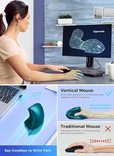 Vertical Mouse - Wireless