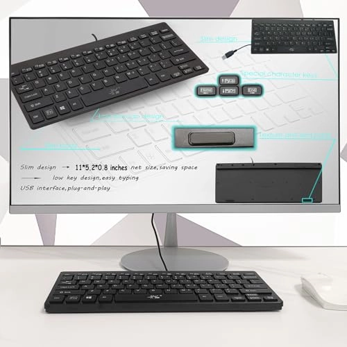 Mini Keyboard - Wired/Wireless